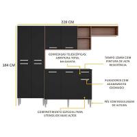 Cozinha Completa com Armário e Balcão Lisboa Multimóveis