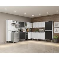 Cozinha Completa com Armário e Balcão Xangai Pop Multimóveis - 8