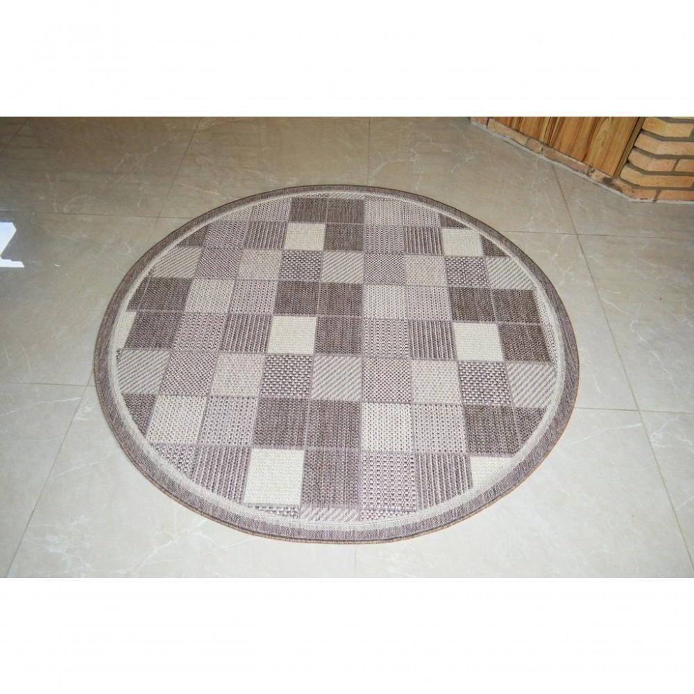 Tapete Redondo Natural Look Tabuleiro-a 200 Cm - 2