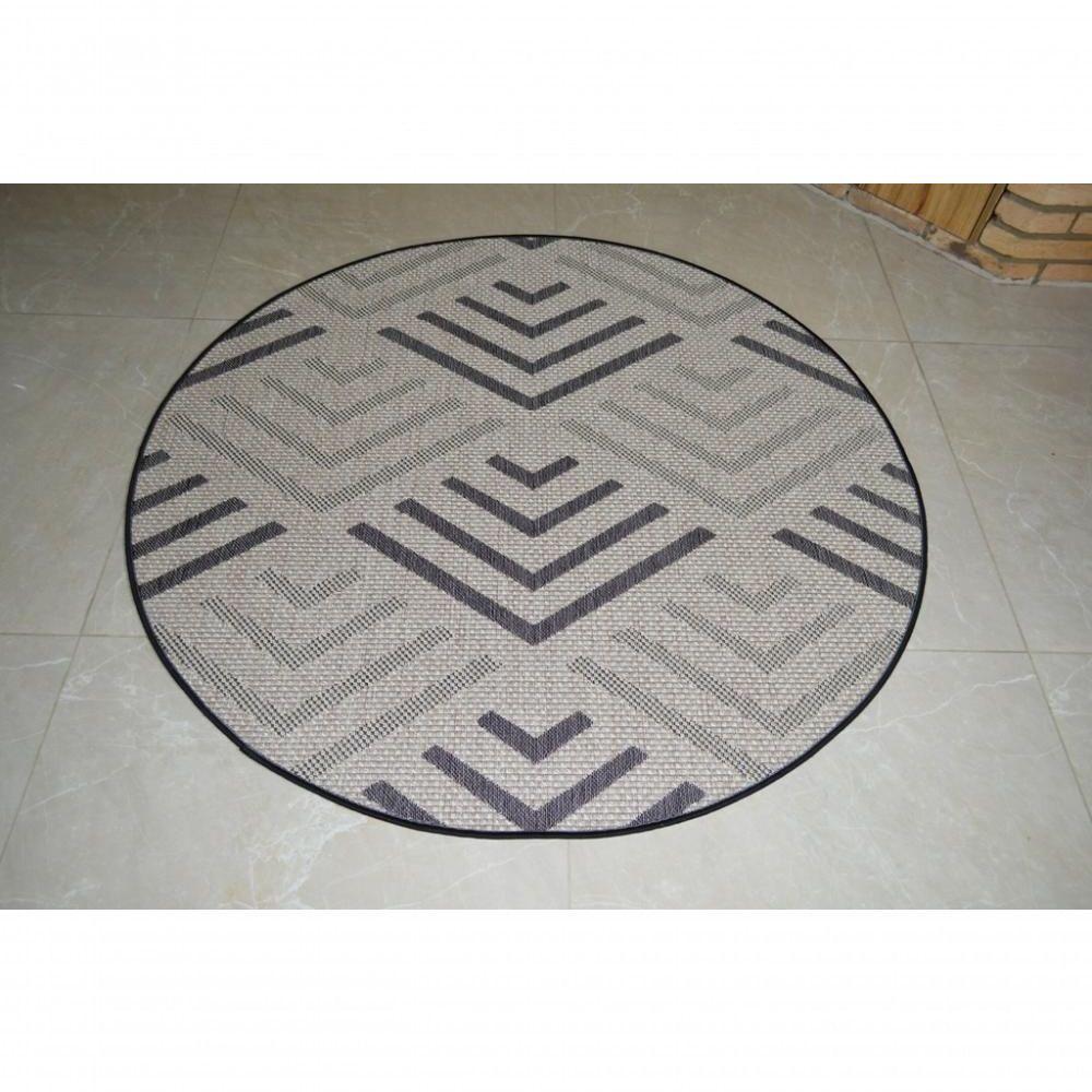 Tapete Redondo Natural Look Flecha B 200 Cm - 2