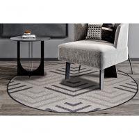 Tapete Redondo Natural Look Flecha B 200 Cm - 1