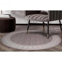 Tapete Redondo Natural Look Fiore A 200 Cm - 1