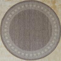 Tapete Redondo Natural Look Fiore A 200 Cm - 3