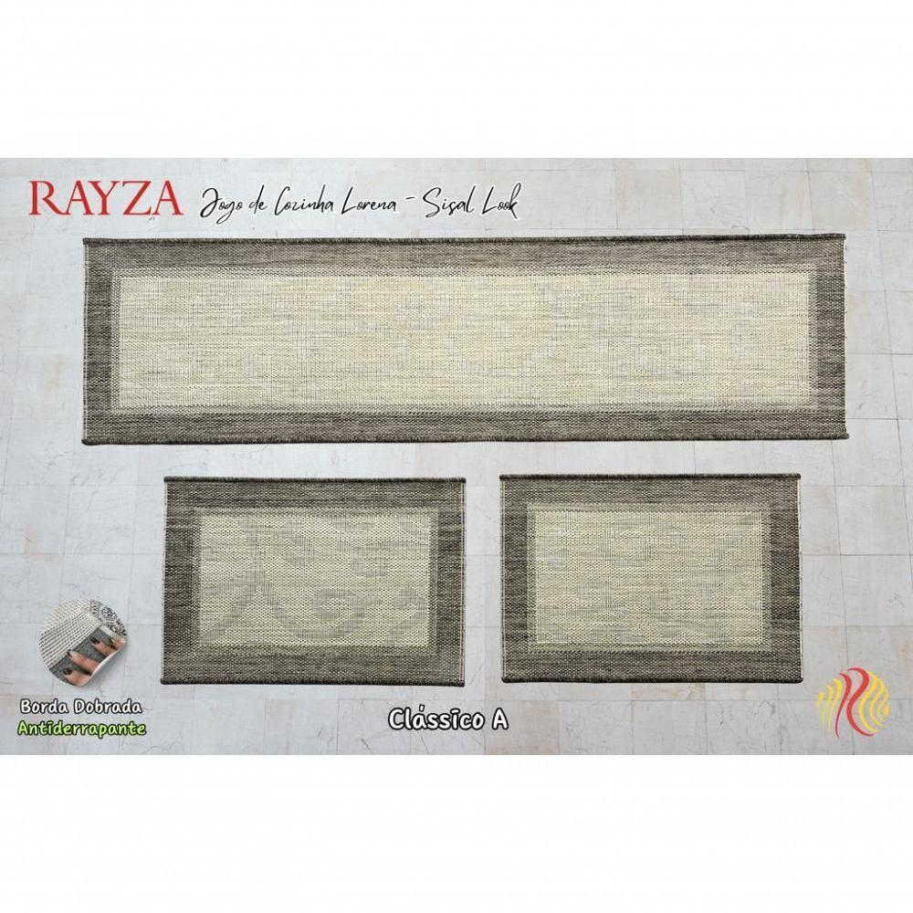 Jogo De Cozinha Lorena Sisal Looko A Kit Com 3 Pecas - 2