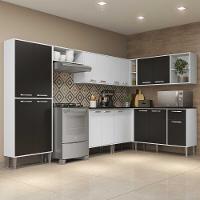 Cozinha Completa Xangai Soul Fg3163 Com Armário E Balcão Branca/preta - 3