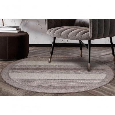 Tapete Redondo Natural Look Esplendor A 150 Cm