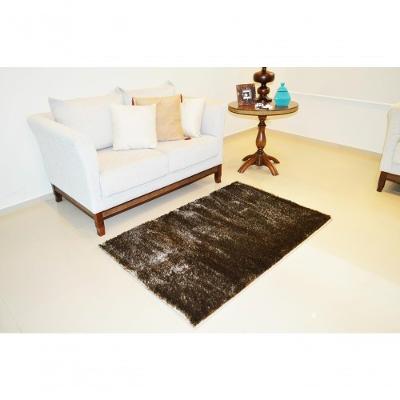 Capacho Life Confort Shaggy 50mm Marrone 050x090 Cm