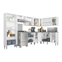 Cozinha Completa Xangai Soul Fg3284 Com Armário E Balcão Branca/lacca Fumê - 8