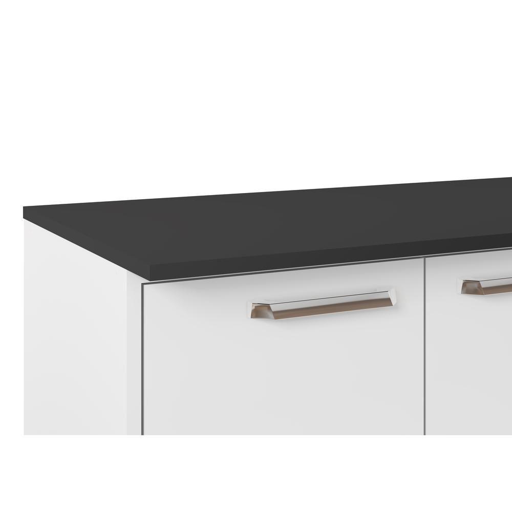 Cozinha Completa Compacta Xangai Plus Multimóveis Branco - 3