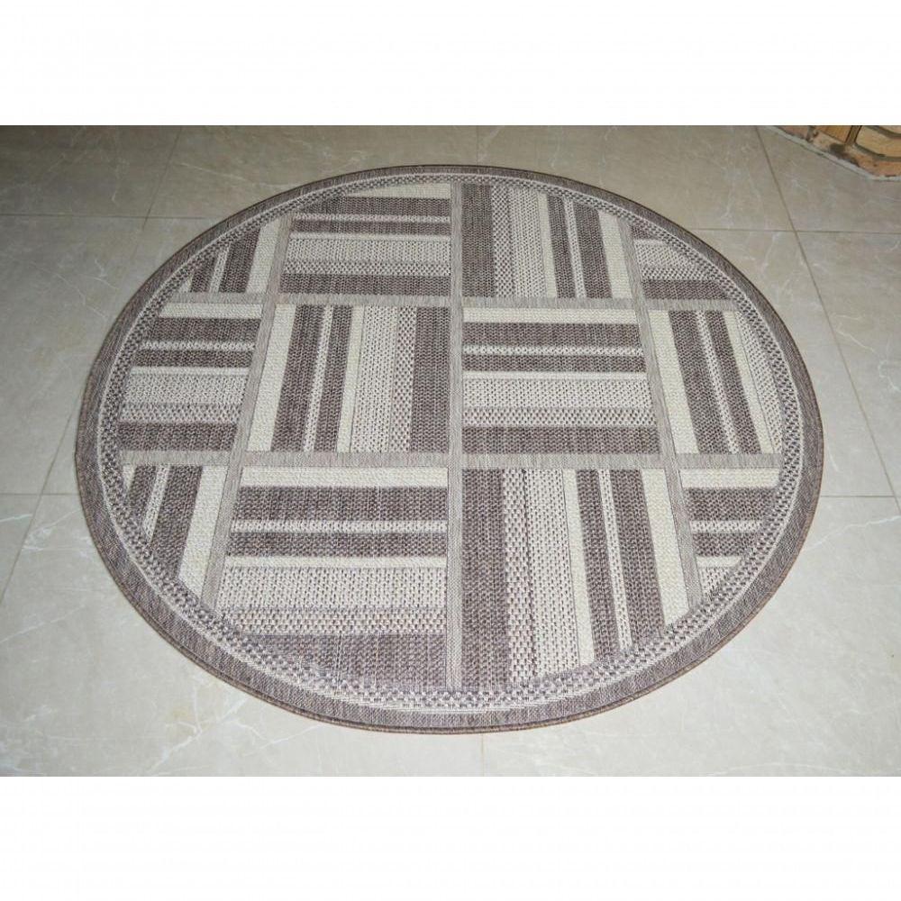 Tapete Redondo Natural Look Deck A 200 Cm - 2