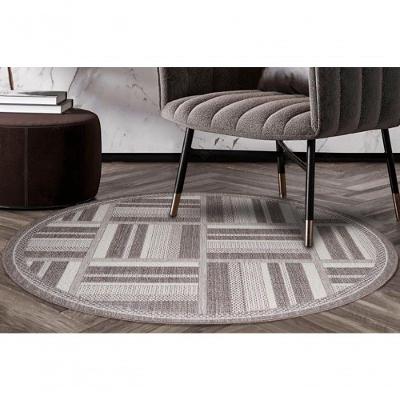 Tapete Redondo Natural Look Deck A 200 Cm