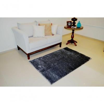 Tapete Life Confort Shaggy 50mm Multi B&w 100x150 Cm