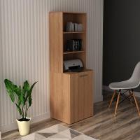 Escrivaninha Articulável Com Prateleiras Multimóveis Vcr25066 Amêndoa Amêndoa - 2