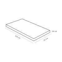 Colchonete Mochila (55X175X04) - Espuma D20 - Ortobom - 2