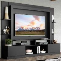 Estante Com Suporte Para Tv Até 65´´ Moscou Fg2747 Preta - 8