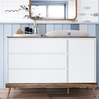 Cômoda Infantil 3 Gavetas 1 Porta Cr40027 Branco Amendola - 1