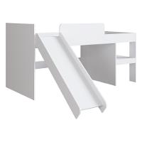 Cama Infantil Com Escorregador Para Colchão 188x88cm Multimóveis Cr40071 Branca Branco - 5