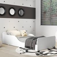 Cama Infantil Montessoriana Com Colchão Incluso 70 X 150 Cm 100% Mdf Melissa Plus Multimóveis Branca - 2