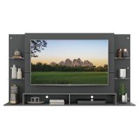Painel Com Suporte Tv 60" Nairóbi Multimóveis V3071 Grafite Grafite