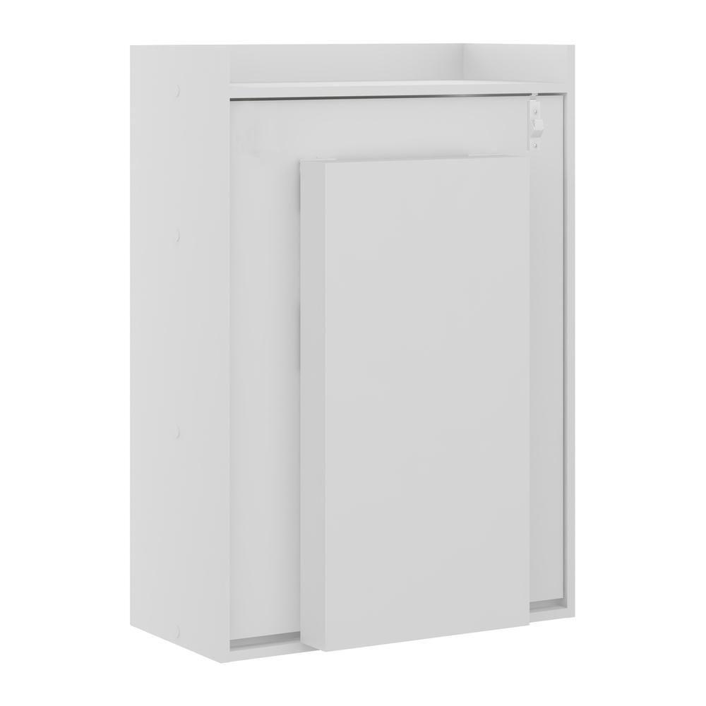 Mesa Dobrável Com Armário Fg5131 Branca - 3