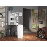 Mesa Dobrável Com Armário Fg5131 Branca