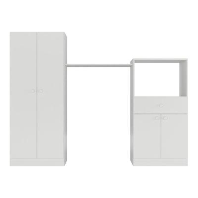 Quarto Infantil Com Berço-cômoda Laura Branco