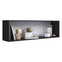 Prateleira Organizadora 120cm Multimóveis Cr45203 Preta - 1