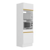 Paneleiro Com Rodapé 2 Portas Para Forno Gw Mp2116 Branco - 1