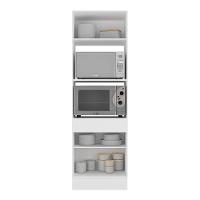 Paneleiro Com Rodapé 2 Portas Para Forno Gw Mp2116 Branco