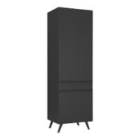 Paneleiro 2 Portas Veneza Multimóveis Mp3739.895 Preto - 1