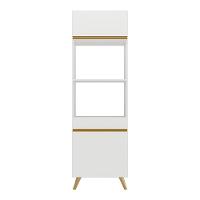 Paneleiro 2 Portas Para Forno E Microondas Veneza Gw Fg3679 Branco