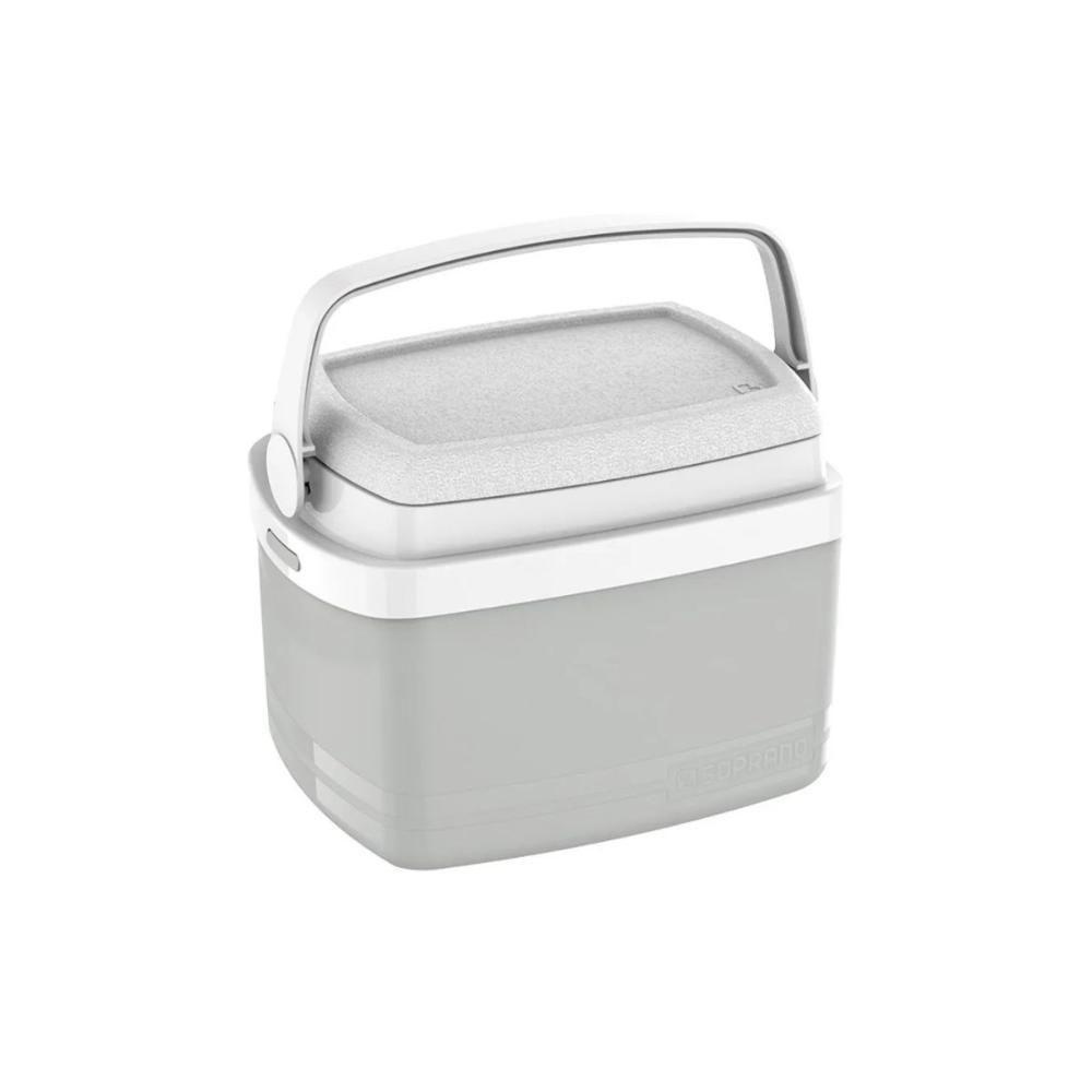 Caixa Termica Cooler 5 L Cores Bebidas Alça Soprano Cinza - 2
