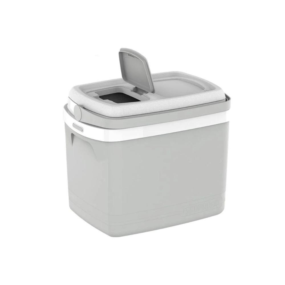 Caixa Termica Cooler 32 L Cores Bebidas Alça Soprano Cinza - 3