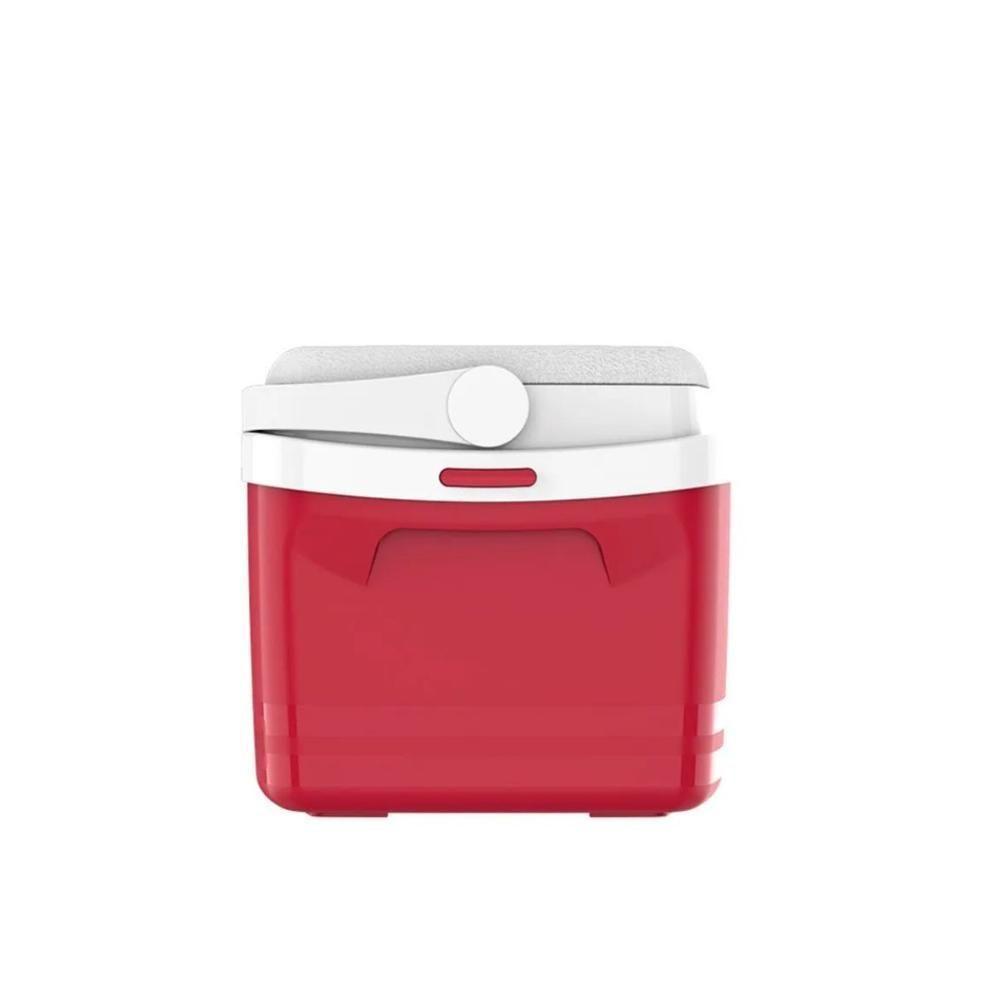 Caixa Termica Cooler 12 L Cores Bebidas Alça Soprano Vermelho - 2