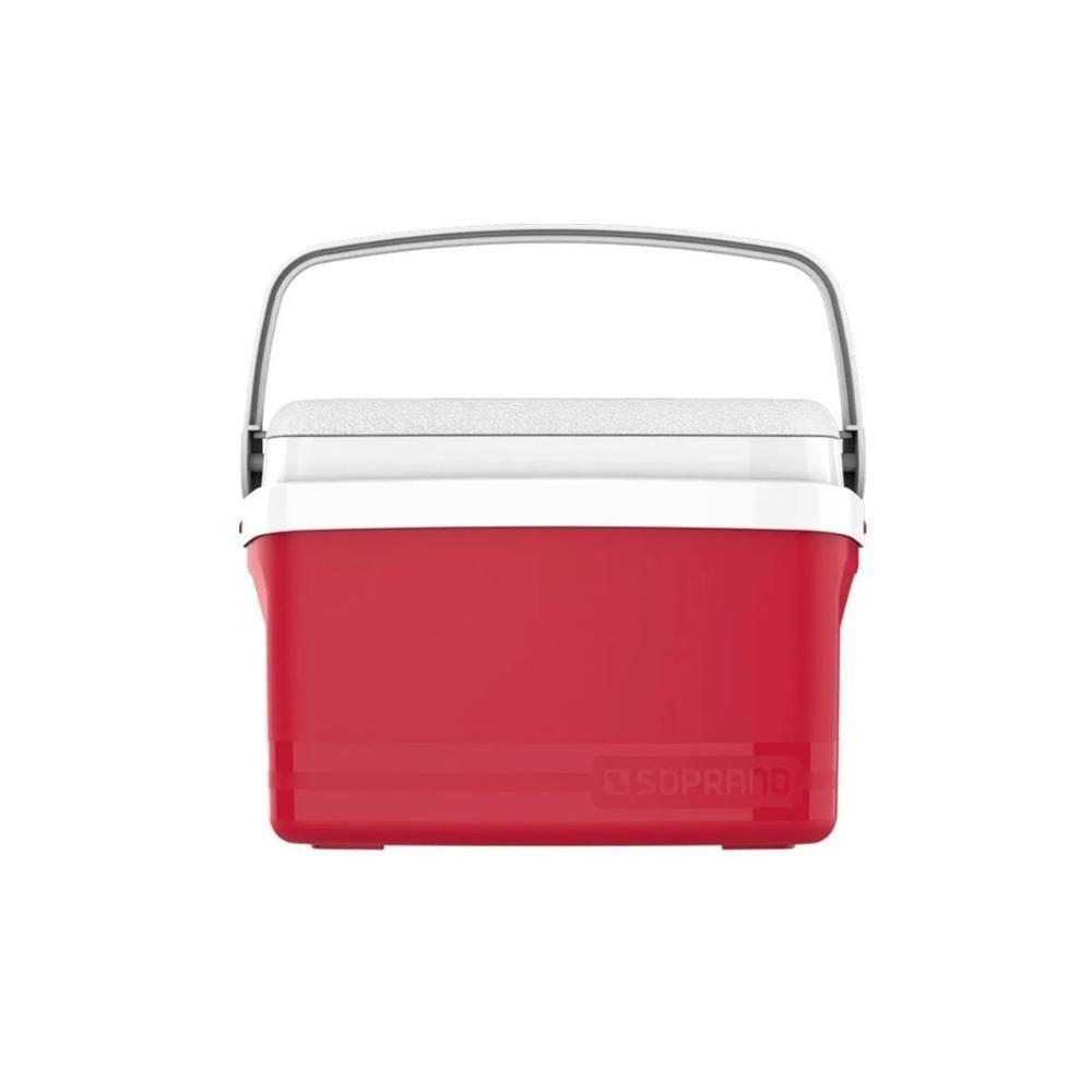 Caixa Termica Cooler 12 L Cores Bebidas Alça Soprano Vermelho - 3