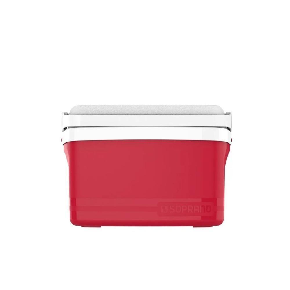 Caixa Termica Cooler 12 L Cores Bebidas Alça Soprano Vermelho - 4
