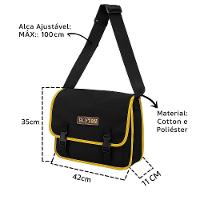 Bolsa Porta Impermeavel Cartucheira Ferramenta Encanador Eletricista Alca Transversal Regulavel - 6