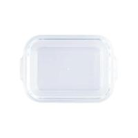 Kit 3 Potes Hermético Marmita De Vidro Retangular 640ml Mor - 7