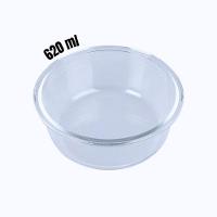 Kit 12 Potes Hermético Marmita De Vidro Redondo 620ml Mor - 5