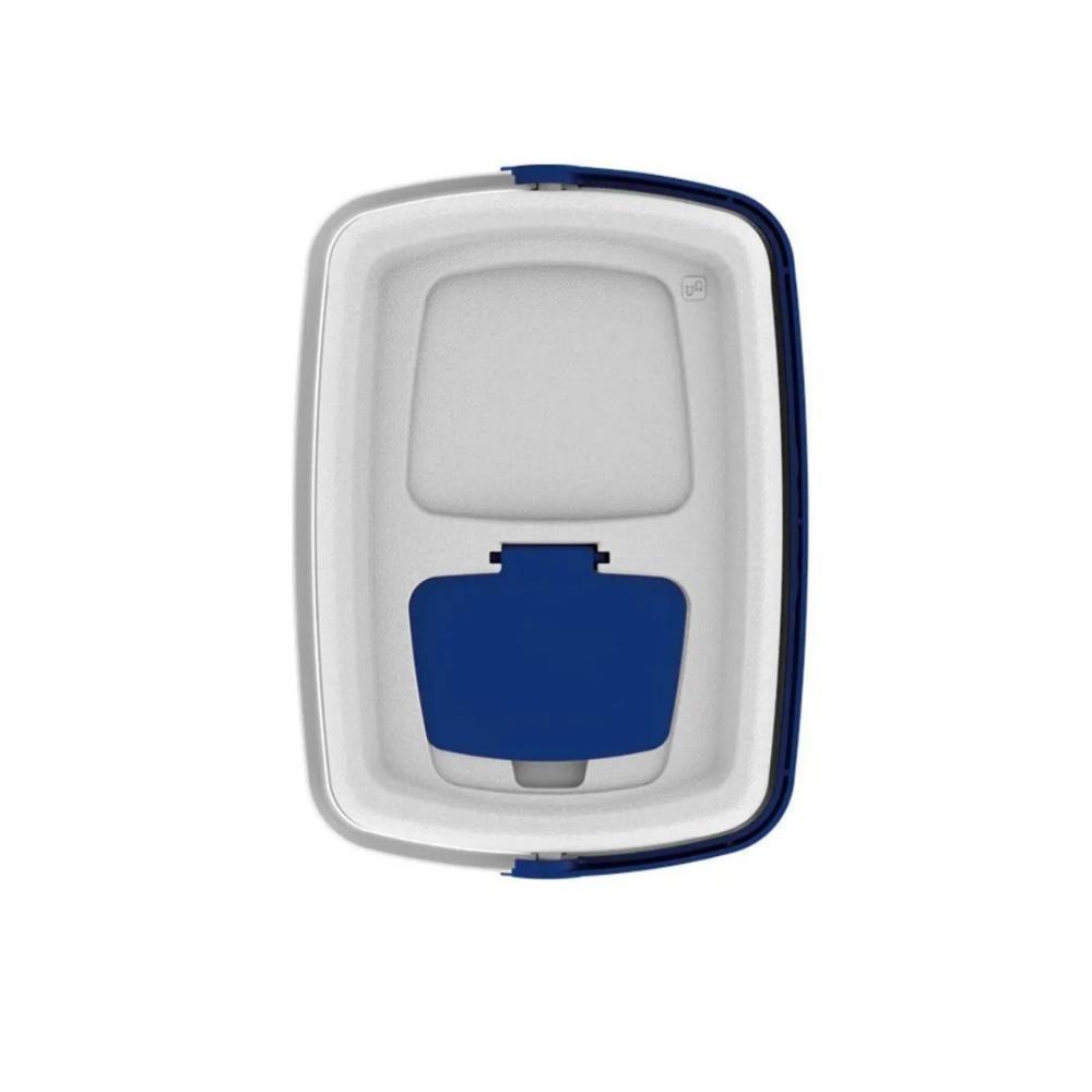 Caixa Termica Cooler 32 L Cores Bebidas Alça Soprano Azul - 3