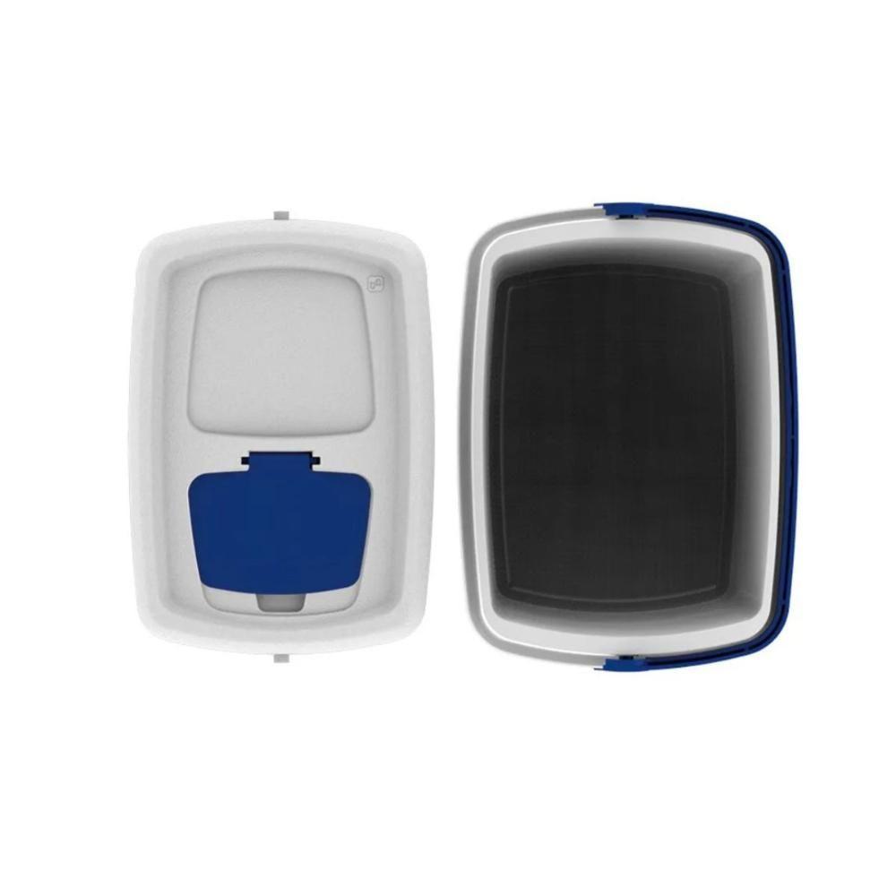 Caixa Termica Cooler 32 L Cores Bebidas Alça Soprano Azul - 4