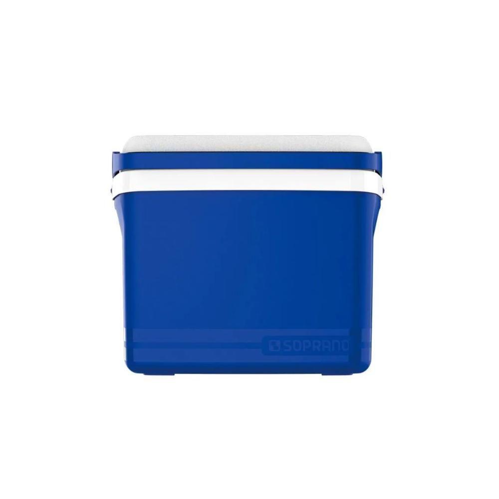 Caixa Termica Cooler 32 L Cores Bebidas Alça Soprano Azul - 9