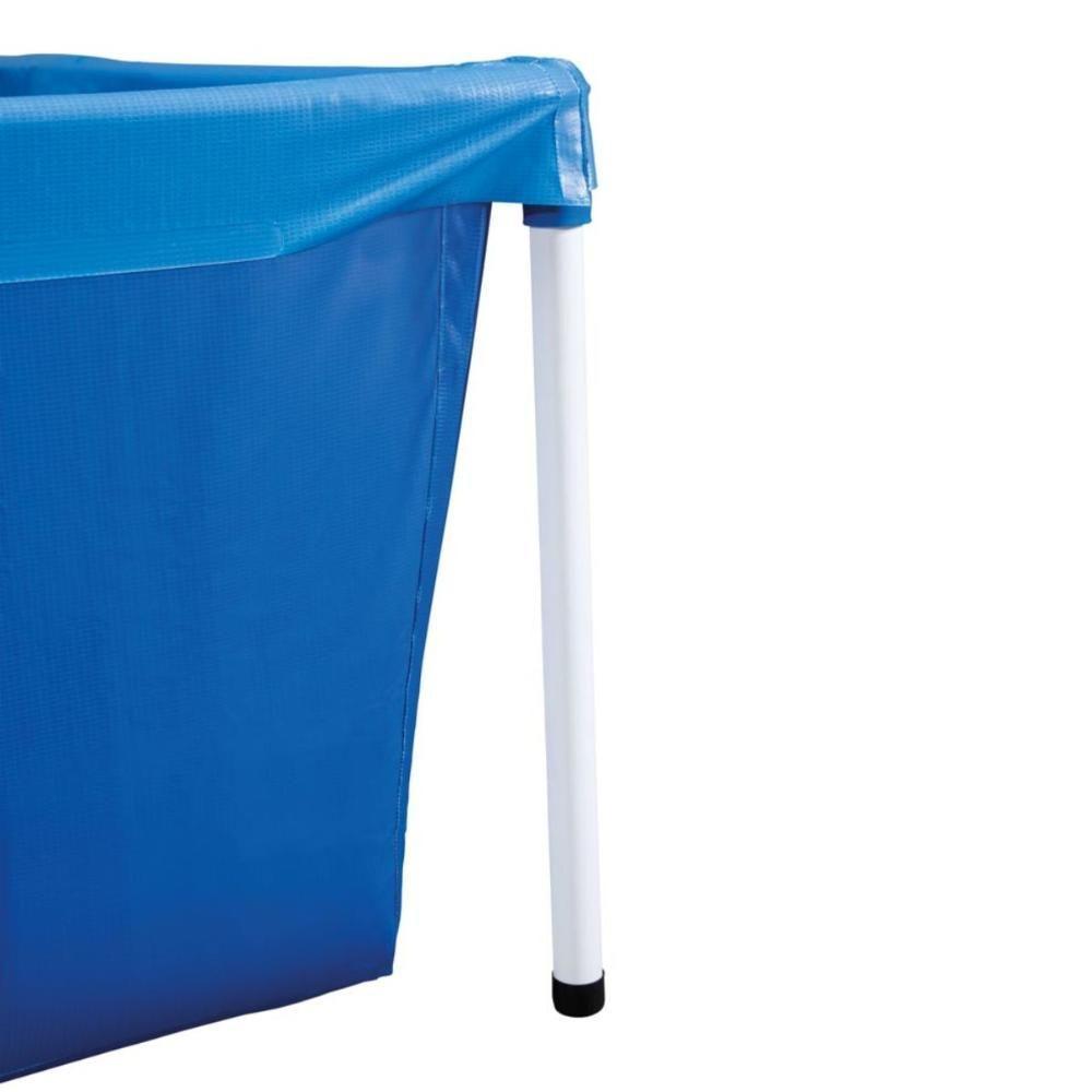 Piscina Retangular 3000 Litros Estruturada Com Capa Mor - 8