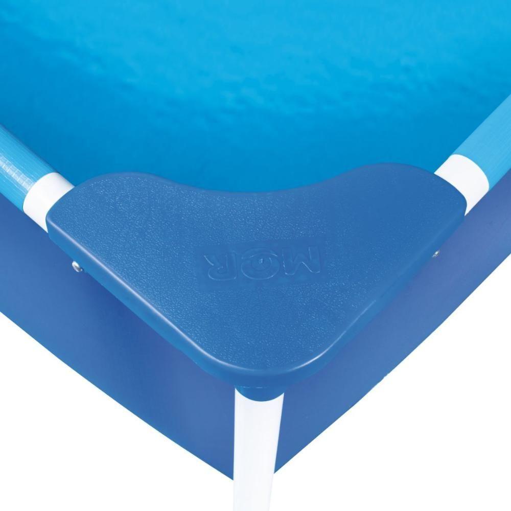 Piscina Retangular 7600 Litros Estruturada Premium Com Capa Mor - 9