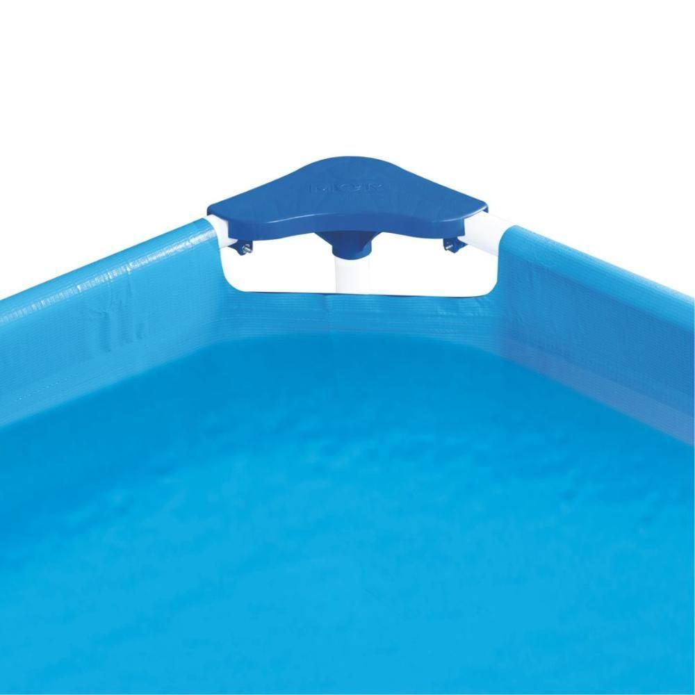 Piscina Retangular 7600 Litros Estruturada Premium Com Capa Mor - 10