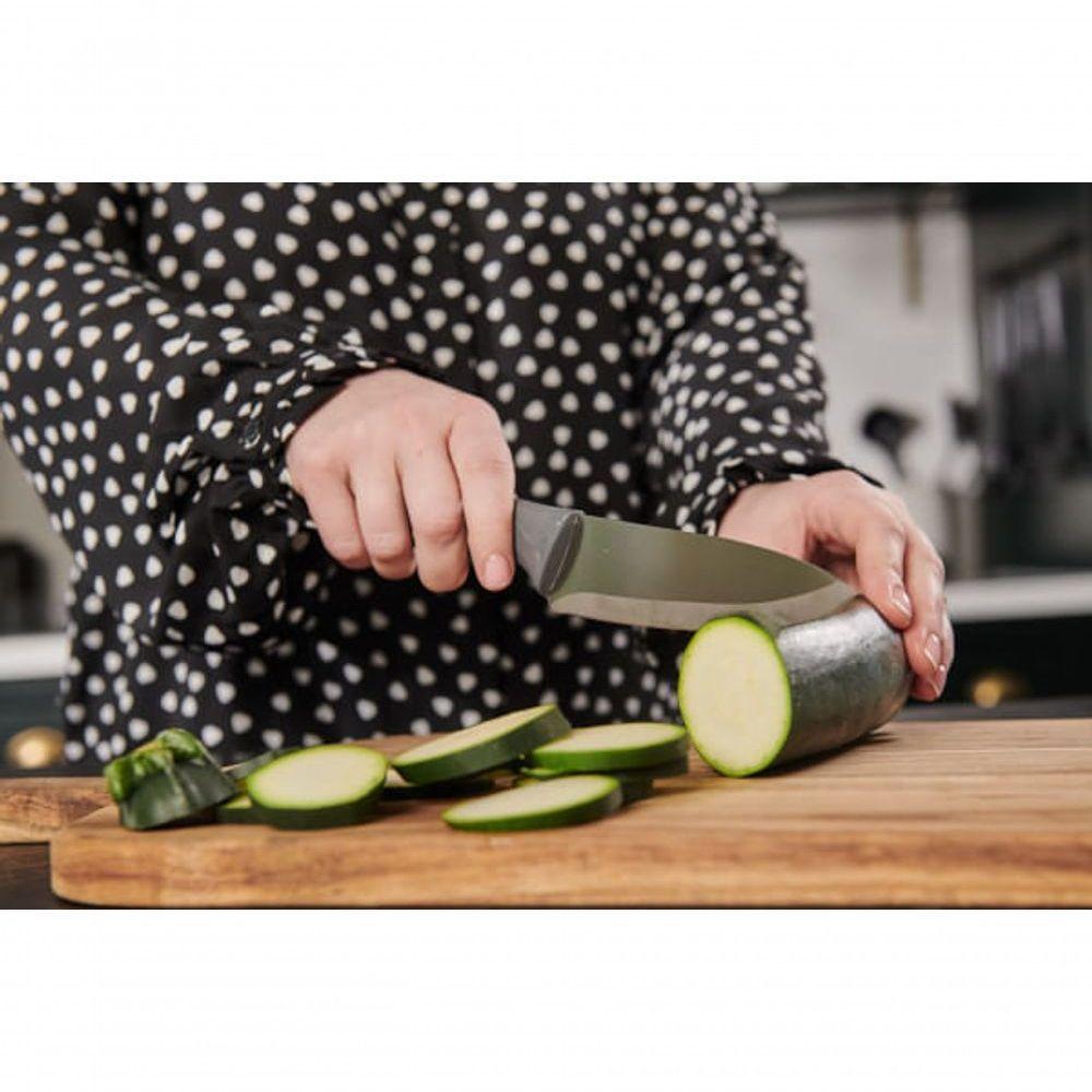 Conjunto 3 Facas Em Aço Inox Culinare Zyliss Cinza - 5