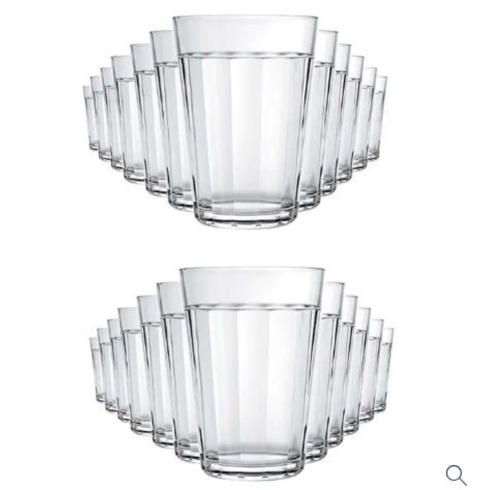 Jogo De Copo Americano Tradicional 190ml 24und- Élpis Móveis - 1