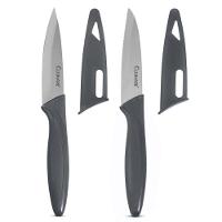 Conjunto 2 Facas De Descascar Em Aço Inox Culinare Cinza - 1