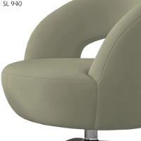 Poltrona Giostra Base Giratória Em Alumínio - Élpis Móveis Cinza - 3