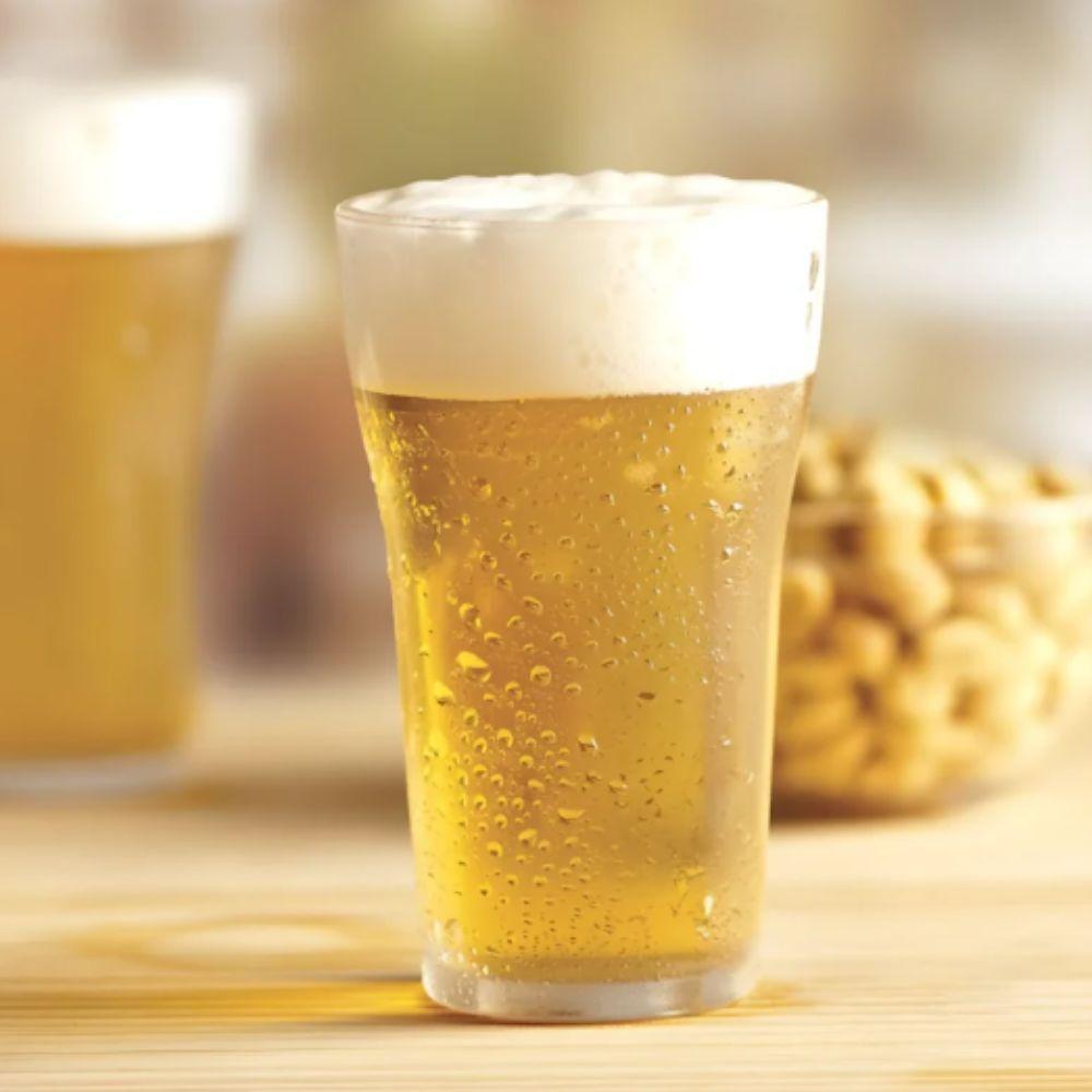 Jogo De Copos De Vidro Tulipa 264ml Com 12und Élpis Móveis - 4